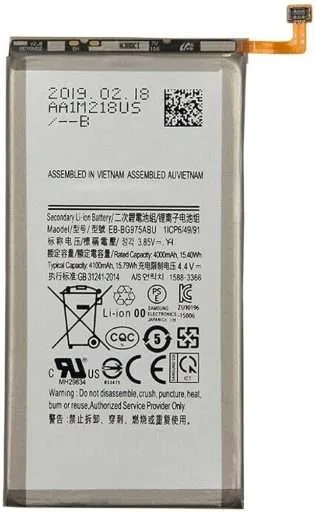 51VTq527ruS._AC_UF894,1000_QL80_ Original Battery for Samsung Galaxy S10 EB-BG973ABU - Image 1