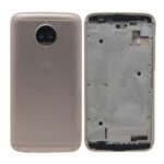 Original Full Body Housing For Motorola Moto G5s Plus- Gold (slightly Dents)
