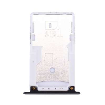 Original SIM Card Holder Tray for Xiaomi Redmi 4, Black - Image 1
