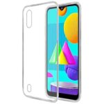 Samsung Galaxy M01 | Transparent Back Case Bumper - Slim & Protective