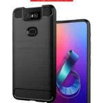 Carbon Fiber Tpu Soft Silicone Cover For ASUS Zenfone 6z