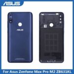 Original Back Panel Cover For ASUS Zenfone Max Pro M2 Zb631kl - Blue