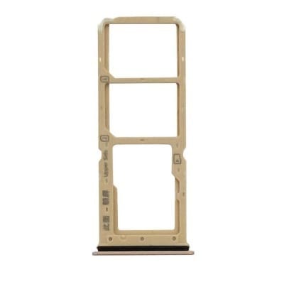 Original SIM Card Holder Tray for Vivo Y71 - Gold - Image 1