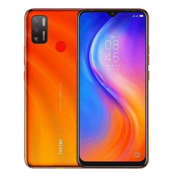 Tecno-Spark-5-Air-Spark-Orange Original Back Panel for Tecno Spark 5 Pro - Replacement Panel - Image 1