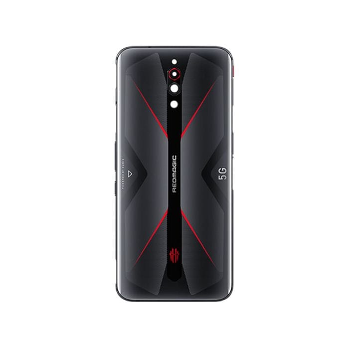 Original Oem Back Panel Cover For Nubia Red Magic 5g - Black - Image 1