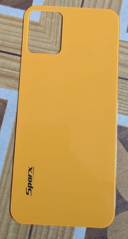 lava OEM Back Panel Cover for Lava Sparx Neo Plus 7 Orange - Image 1