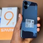 Original Back Panel Replacement for Tecno Spark 9t - Atlantic Blue