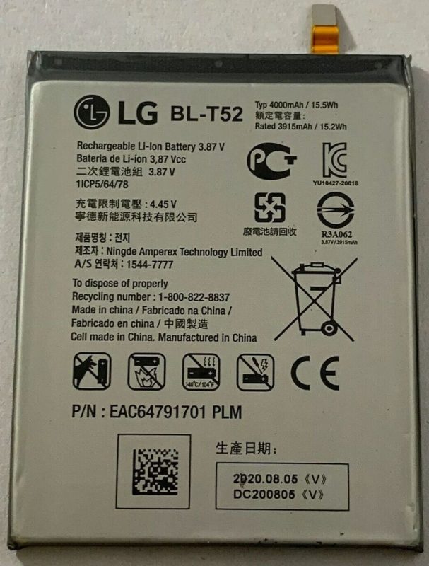 s-l1200 (3) Original Battery For Lg Wing - Model Bl-t52 (oem) - Image 1