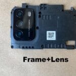 Poco M3 / M3 Pro Rear Camera Glass With Frame Lens Cover (OEM)