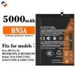 Original Battery Bn5a Redmi Note 10 5G, POCO M3 Pro 5G, and Redmi 10, Redmi Note 10T 5G  - 5000 Mah