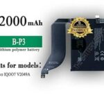 100% Original iQOO 7 Legend 5G Battery B-P3 - 4000mAh