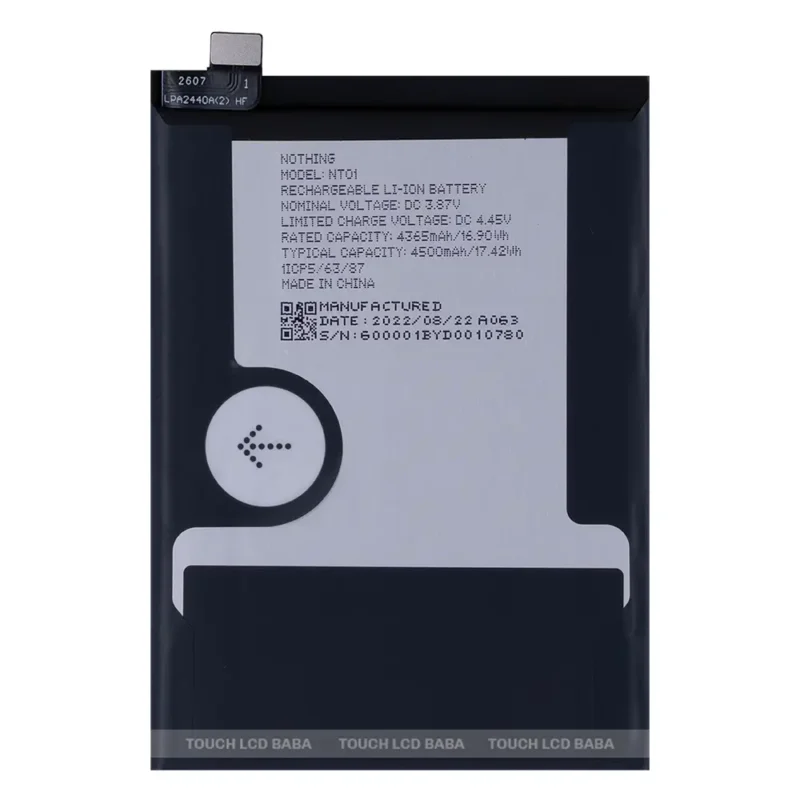 nothing-phone-1-battery-replacement1 Nothing Phone 1 Battery Replacement -100% Original NT01 4500 mAh - Image 1