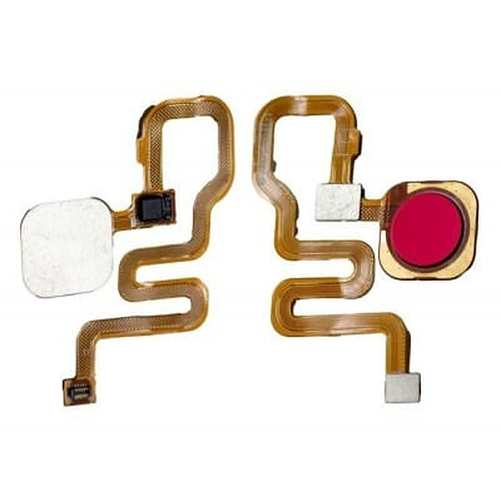 Original Fingerprint Sensor With Flex Cable For Xiaomi Redmi Note 6 Pro - Red - Image 1