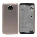 Original Full Body Housing For Motorola Moto G5s Plus- Gold (slightly Dents)