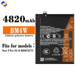 100% Original Brand New Mi BM4W 4820mAh Battery for Redmi Note 9 Pro 5G / Mi 10i 5G & Mi 10T Lite 5G Mobiles