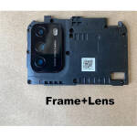 Original Poco M3 / M3 Pro Camera Glass With Frame - OEM Rear Lens Cover