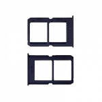 Sim Card Holder Tray For OnePlus 5 - Black & Slate (original)